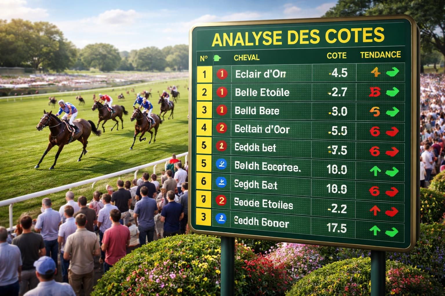 découvrez une analyse détaillée et complète des performances et tendances des courses pmu de demain pour parier en toute confiance.