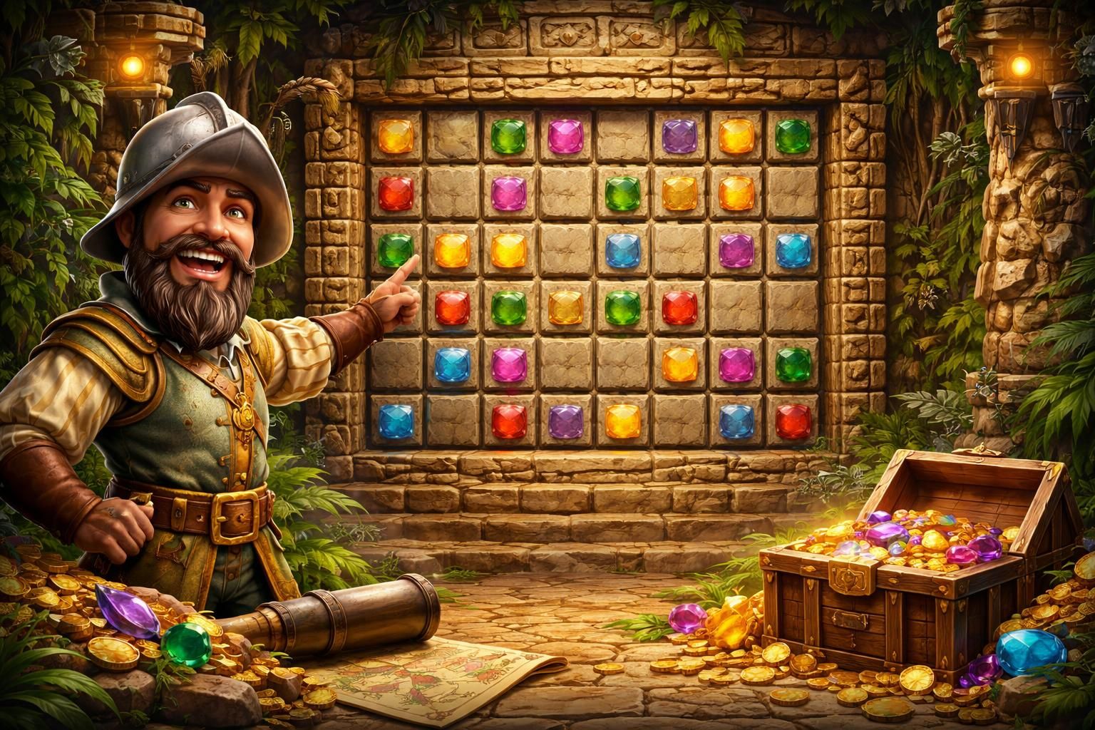découvrez les secrets de gonzo’s treasure hunt, un jeu palpitant qui allie aventure et trésors cachés. plongez dans l'action et tentez votre chance dès maintenant !
