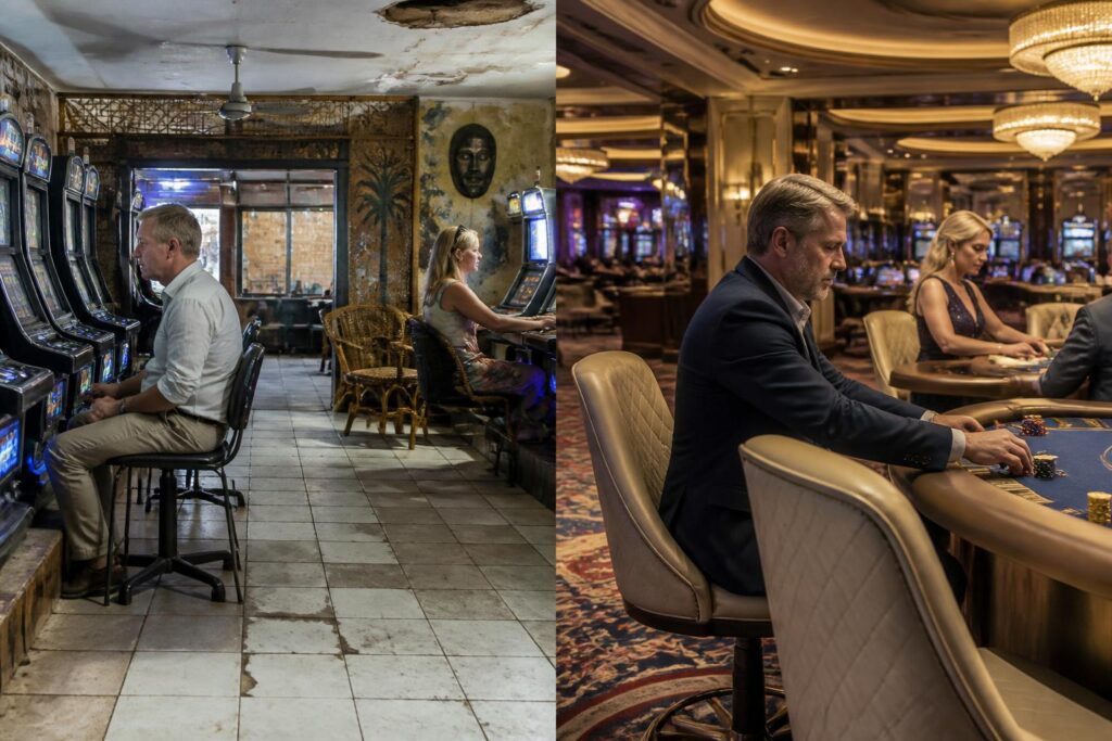 découvrez les principales différences entre un casino à kinshasa et les casinos européens, en explorant les aspects culturels, les jeux proposés et l'ambiance unique de chaque destination.